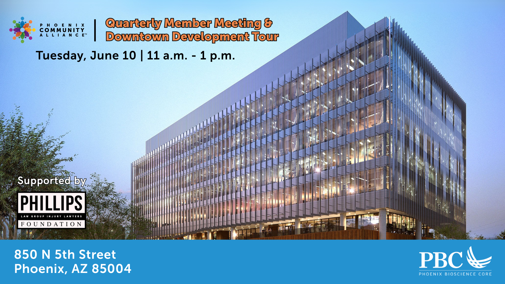 Quarterly Member Meeting & Downtown Development Tour | Phoenix ...